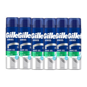 Gillette Series Sensitive Żel Do Golenia 6 x 200ml