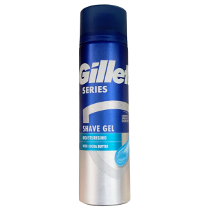 Gillette Series Nawilżający Żel Do Golenia z Masłem Kakaowym 200ml