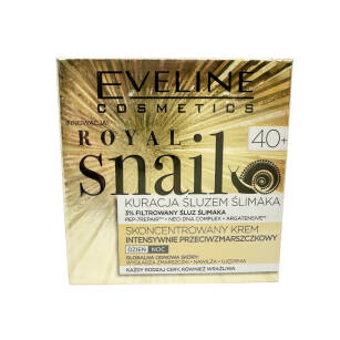 Eveline Royal Snail 40+ Skoncentrowany Krem Intensywnie Przeciwzmarszczkowy 50ml