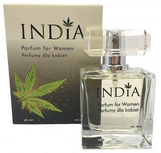 India Cosmetics Perfumy damskie z nutą Konopi 45ml