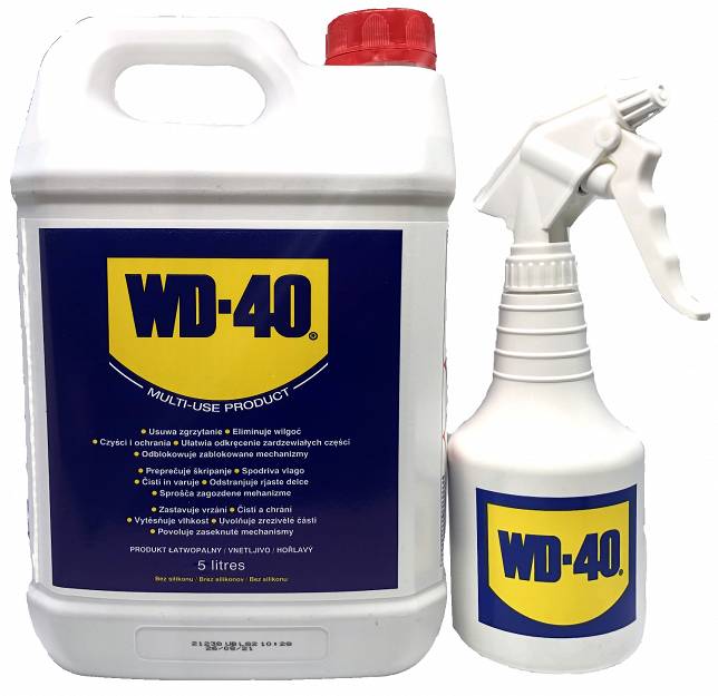 WD-40 Preparat Wielofunkcyjny 5l + rozpylacz